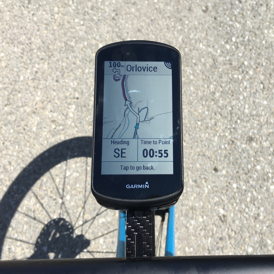 Garmin Edge 1030 Plus info navigace